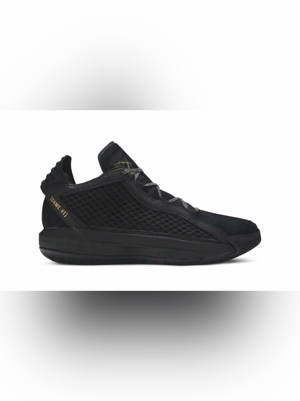 Adidas Dame 6 Leather Black Gold